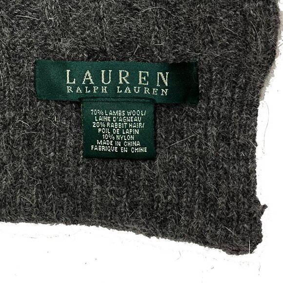 Ralph Lauren Lambs Wool Rabbit Hair Waterfall Cardigan Sweater Womens S - Picture 2 of 3